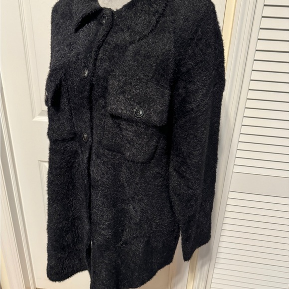 Torrid Eyelash Shacket Sweater Large - Picture 4 of 6